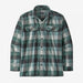 Patagonia Men's L/S Organic Cotton MW Fjord Flannel Shirt Guides: Nouveau Green
