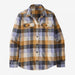 Patagonia Women's L/S Organic Cotton MW Fjord Flannel Shirt Guides: Dried ango / M
