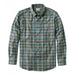 Ll Bean Brand Long Sleeve Scotch Plaid Flannel Shirt Regular MacKenzie Weathered