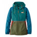 Ll Bean Brand Mountain Classic Anorak Multi Color Regular Spruce/Tuscan Olive