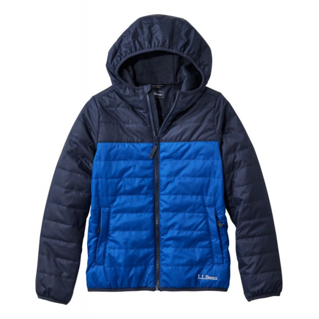 Ll Bean Brand Fleece-lined Insulated Jacket Little ' Regatta Blue