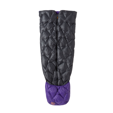 Big Agnes Fly Creek Ul Zip Quilt 50 (850 Rds Downtek) Asphalt/Royal Purple