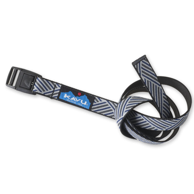 Kavu Burly Belt Navy Rough Cut