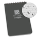 Rite In The Rain Weatherproof Top Spiral Notebook, 4" X 6", Gray Cover, Universal Pattern (No. 846) Gray