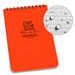 Rite In The Rain Weatherproof Top Spiral Notebook, 4" X 6", Orange Cover, Universal Pattern (No.or46) Blaze Orange