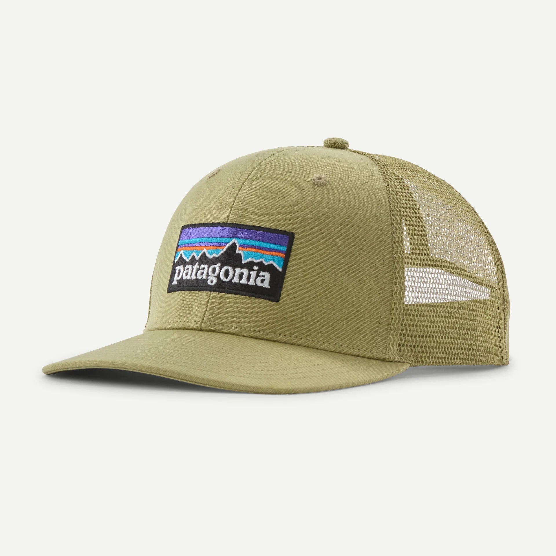 Patagonia P-6 Logo Trucker Hat gumtree green