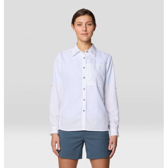 Mountain Hardwear Canyon Long Sleeve White