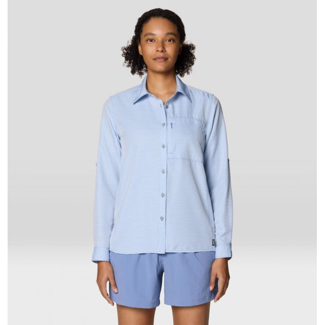 Mountain Hardwear Canyon Long Sleeve Best Coast Blue