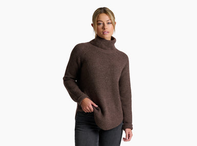 KUHL Womens Sienna Sweater coffee