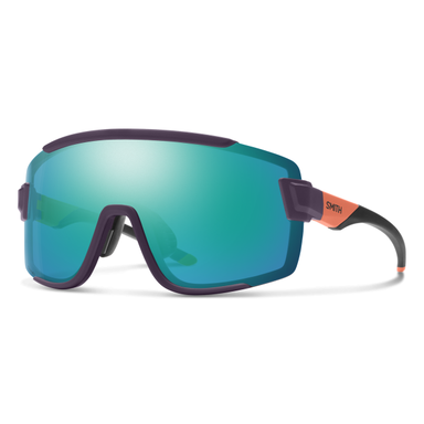 Smith Optics Wildcat Matte Purple / Cinder / Hi Viz - ChromaPop Opal Mirror