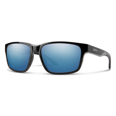 Smith Optics Basecamp Matte Black - ChromaPop Polarized Blue Mirror