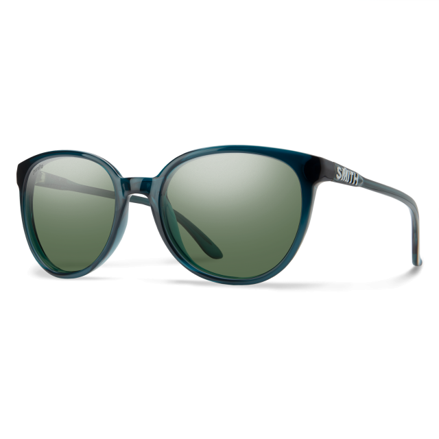 Smith Optics Cheetah Pacific Crystal - ChromaPop Polarized Gray Green