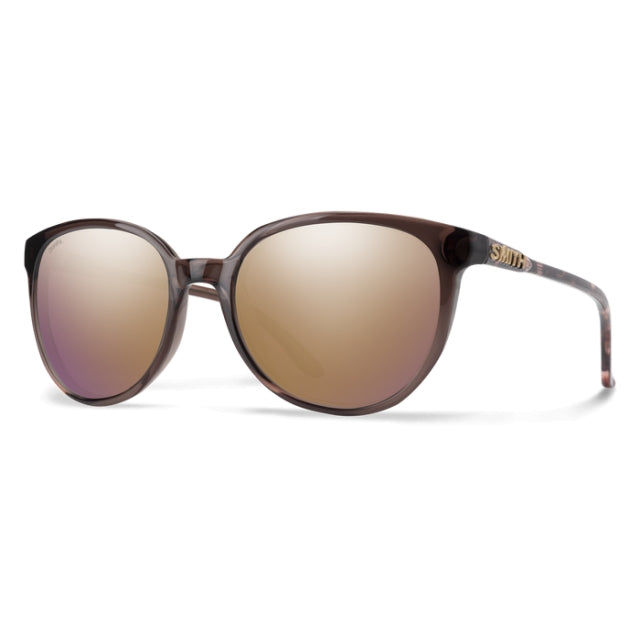 Smith Optics Cheetah Rose Tortoise - ChromaPop Polarized Rose Gold Mirror