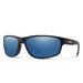 Smith Optics Redding 2 Matte Black - ChromaPop Polarized Blue Mirror