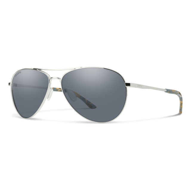 Smith Optics Langley 2 Silver | ChromaPop Polarized Slate
