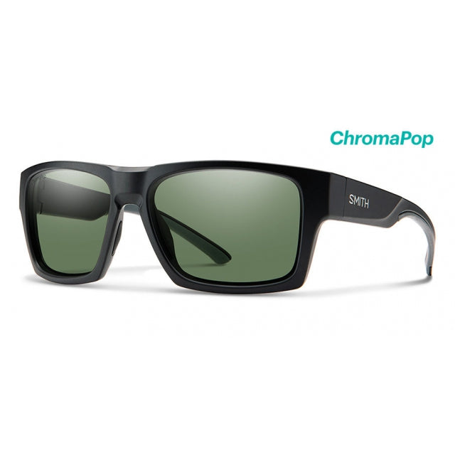 Smith Optics Outlier XL 2 Matte Black + Chromapop Polarized Gray Green