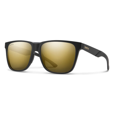 Smith Optics Lowdown Steel XL Matte Black Gold - ChromaPop Polarized Black Gold Mirror