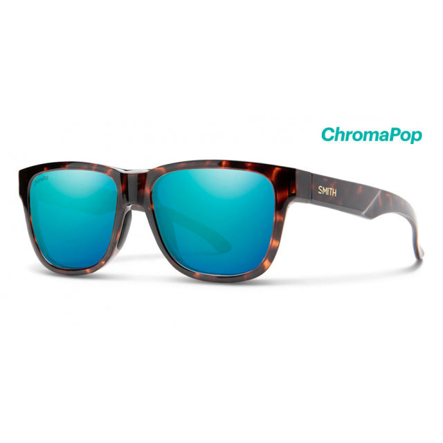 Smith Optics Lowdown Slim 2 Tortoise - ChromaPop Polarized Opal Mirror