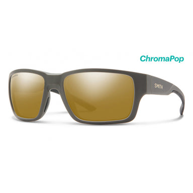 Smith Optics Outback Matte Gravy-Chromapop Polarized Bronze Mirror