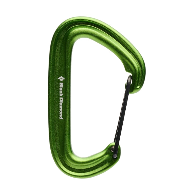 Black Diamond Equipment Litewire Carabiner Envy Green