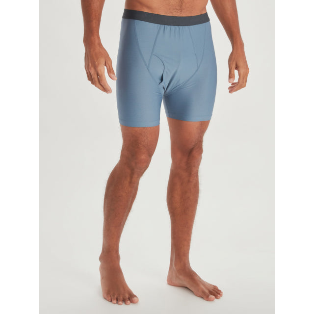 ExOfficio Mens Give-N-Go 2.0 Boxer Brief Steel Blue