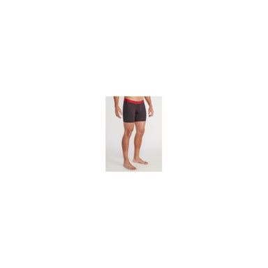 Exofficio Give-n-go Sport 2.0 Boxer Brief 6" Black/Scarlet Sage