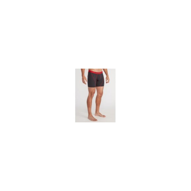 Exofficio Give-n-go Sport 2.0 Boxer Brief 6" Black/Scarlet Sage