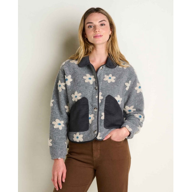 Toad&co Womens Sespe Jacket Heather Grey Pattern