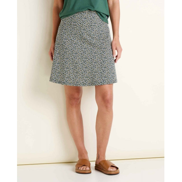Toad&co Chaka Skirt Black and Salt Print
