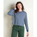 Toad&co Womens Boundless Jersey Ls Tee Canal Pattern