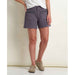 Toad&co Womens Linden Canvas Short Ash Embroidery