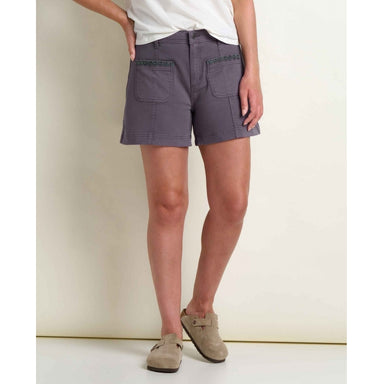 Toad&co Linden Canvas Short Ash Embroidery