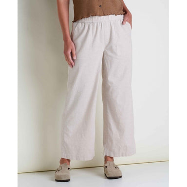 Toad&co Taj Hemp Wide Leg Pant Oatmeal