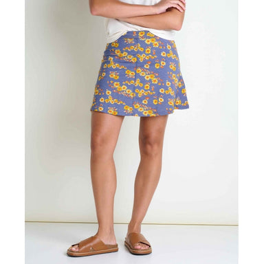 Toad&co Womens Seleena Skort Pacific Blue Print