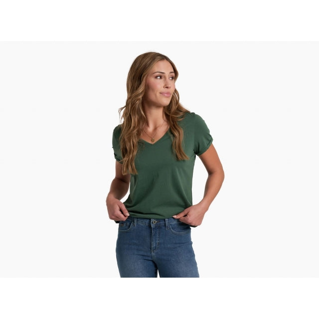 Kuhl Womens Vega Tee smoked pine