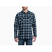 KUHL Mens Dillingr Flannel LS blue ridge