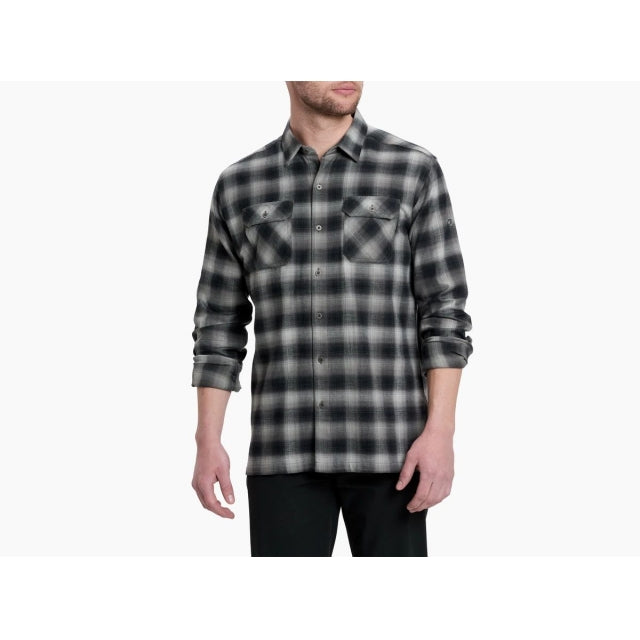 Kuhl Dillingr Flannel Ls FADED DENIM