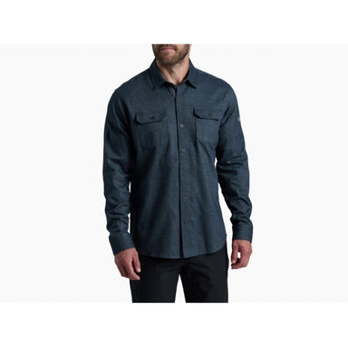Kuhl Descendr Flannel Ls Deep Abyss