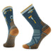 Smartwool Hike Camp Gear Crew Socks Twilight Blue