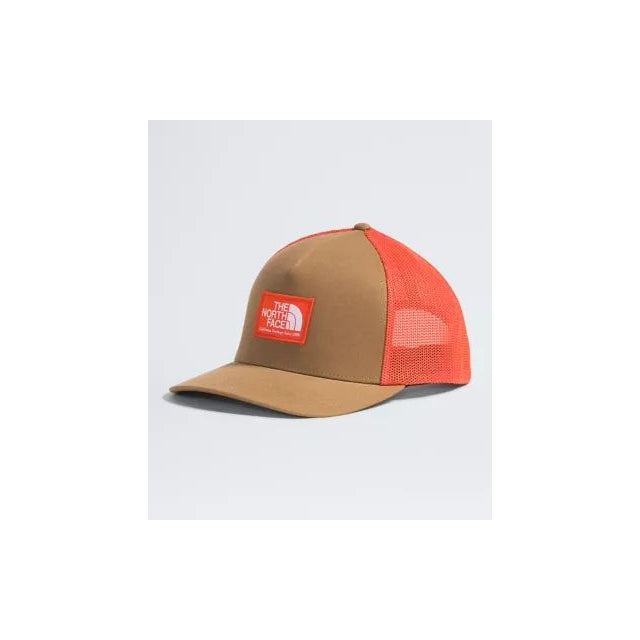 The North Face Keep It Patched Structured Trucker Utility Brown/Crimson Orange
