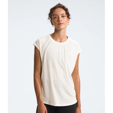 The North Face Womens Wander Slitback S/S White Dune