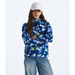 The North Face ' Antora Rain Jacket Estate Blue Florescent Floral Print