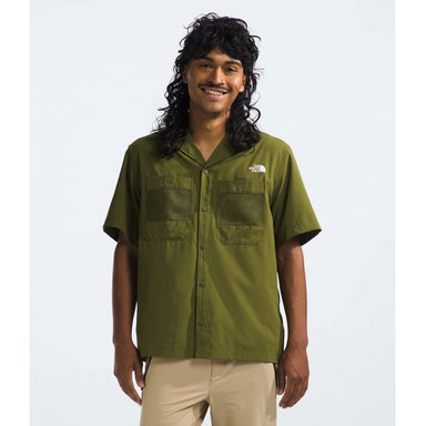 The North Face Mens First Trail S/S Shirt Forest Olive
