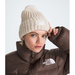 The North Face Cozy Chunky Cabin Beanie Gardenia White/Gravel/Khaki Stone/Gardenia White