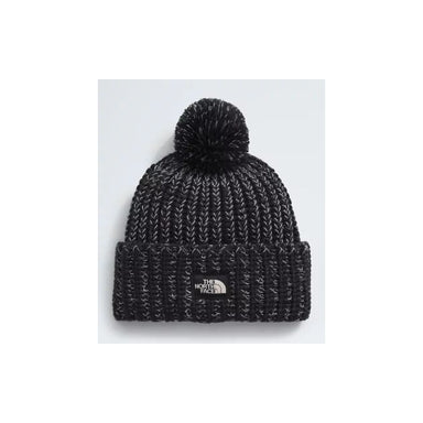 The North Face Cozy Chunky Cabin Beanie TNF Black/White Dune