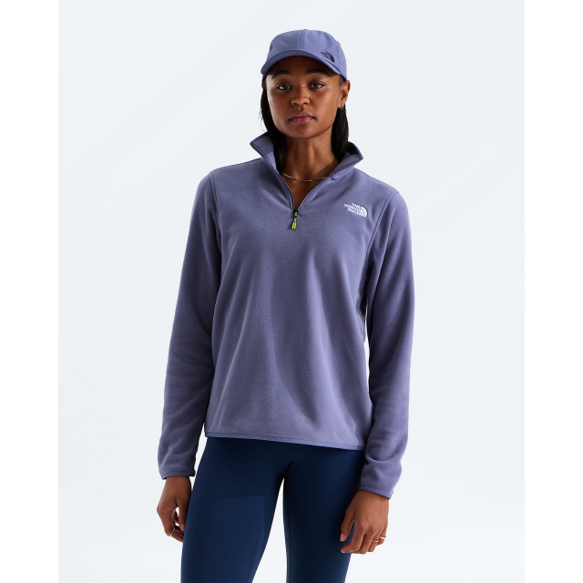 The North Face Glacier Fleece ¼ Zip Jacket Grounded Plum