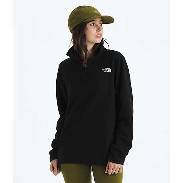The North Face Glacier Fleece ¼ Zip Jacket TNF Black