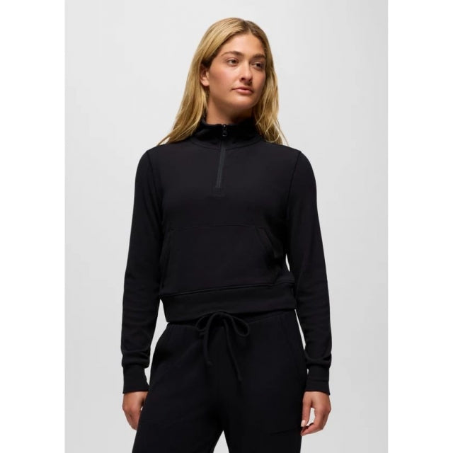 Prana Willow West Half Zip Black