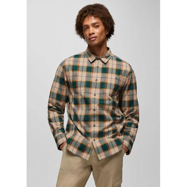 Prana Dolberg Flannel Shirt Almond