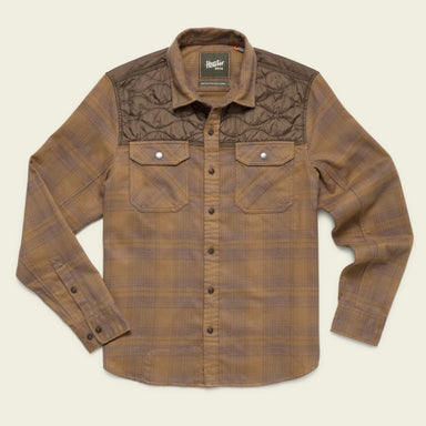 Howler Brothers Quintana Quilted Flannel Big Barrett Plaid / Swamp